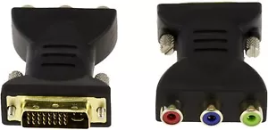 DVI-I Stecker auf Cinch Adapter für RGB RGB Ausgang. DVI 24+5 - Bild 1 von 1