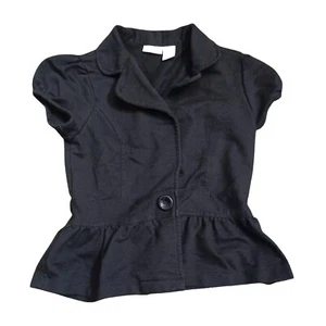Girls Scooter Black  Blouse Size L 14 - Picture 1 of 2