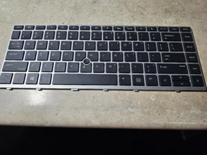 OEM HP ProBook 640 G4 14" US Keyboard Backlit L09548-001 Tested ships quickly - Picture 1 of 4