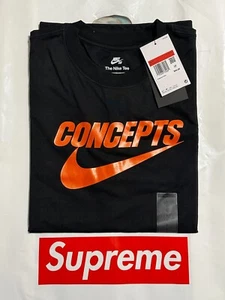 CAMISETA NIKE SB X CONCEPT (NEGRA) (GRANDE) (DR0642-010) NIKE SB NARANJA LANGOSTA - Imagen 1 de 23