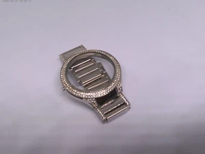 Authentic Fossil Used Watch Parts Band Case Crystal Accent Stainless Steel 37 mm - Picture 1 of 8