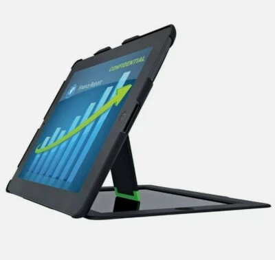 Leitz Matte Black Cover with Stand for iPad 2/3/4 ( 6322-02 ) Brand New & Sealed - Image 1 of 4