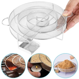 20CM Cooking BBQ Smoker Grill Cold Smoke Mesh Barbecue Tube Generator Outdoor⚢ - Picture 1 of 9