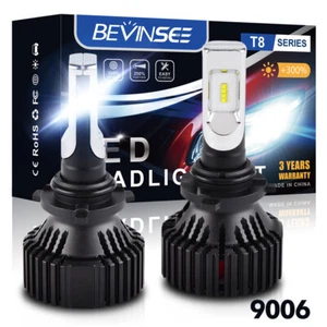 9006 HB4 LED Headlight Bulbs Fit Honda Accord MK VII Coupe 1997-2003 Low Beam - Picture 1 of 10
