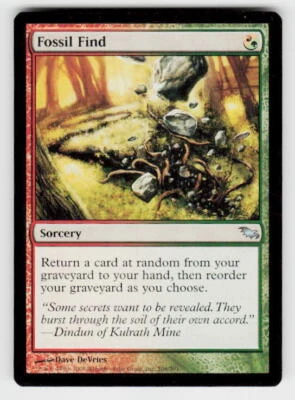 Shadowmoor #206 Fossil Find - Image 1 of 2