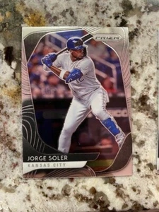 Tarjeta base Panini Prism Prizm 2020 Kansas City Royals Jorge Soler #8 - Imagen 1 de 1