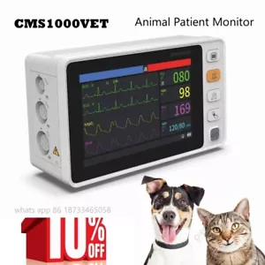 Handheld Ambulance VET Animal Patient Monitor 5" Multi-parameter Rechargeable - Picture 1 of 12