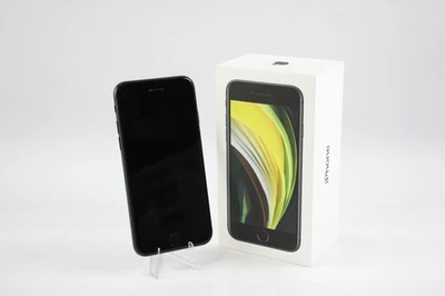 Apple iPhone SE 2020 (Unlocked) A2296 64GB Black Grade B Original Box - Image 1 of 4