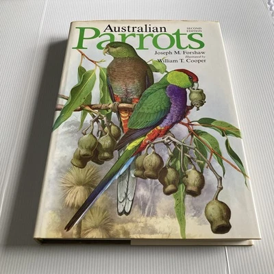 Australian Parrots 2nd Edition by Joseph Forshaw & William Cooper Large HC 1981 - image 1 of 4