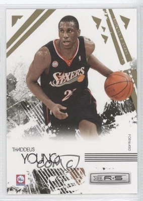 2009-10 Panini Rookies & Stars Gold /500 Thaddeus Young #75 - Image 1 of 2