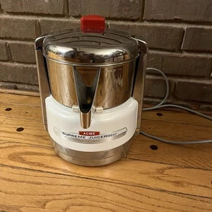 Vintage Acme Supreme JUICERator Model 6001, Tested & Working, Heavy Duty USA - Picture 1 of 10