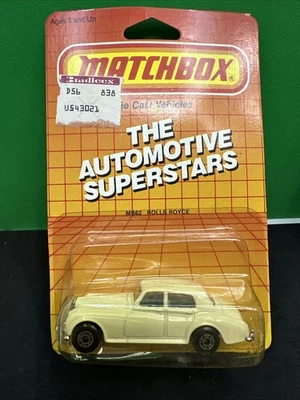 Rolls Royce Diecast Matchbox MB62 de colección sin usar, en caja, lanzamiento 1987. NUNCA ABIERTO Foto 1 de 4