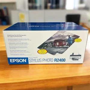 Epson Stylus Photo R2400 Photo Printer Original Box No Disc - Picture 1 of 9