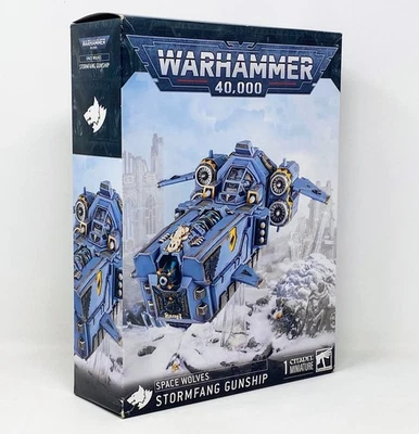 Warhammer 40K: Space Wolves Stormfang Gunship NEW SEALED in box GW - Image 1 of 4