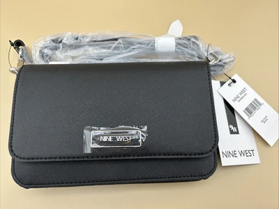 Nine West Black Crossbody Clutch Purse Beautiful New/with Tags!! - Image 1 of 4