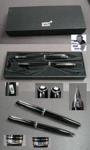 Montblanc Generation Fountain Pen and Ballpoint Pen in Black - Picture 1 of 1