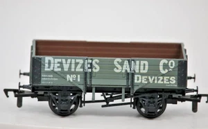 Hornby OO HO Gauge Devizes Sand Co No.1 Freight Car Model Train 1:76 Scale Gray - Picture 1 of 6