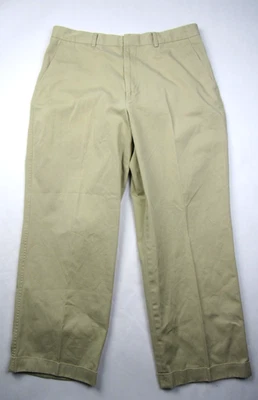 Pantalón Chino Caqui De Colección Años 90 J. Peterman Hecho en S. África Popelina Algodón 35.5 x 28.25 Foto 1 de 4
