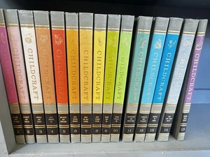 Childcraft Full Complete Book Set 1-15 Rainbow Colorful 1964 How Why Library - Picture 1 of 17