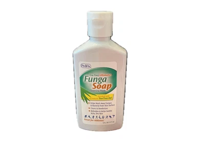Jabón líquido funga Pedifix con aceite de árbol de té, 6 oz. Foto 1 de 2