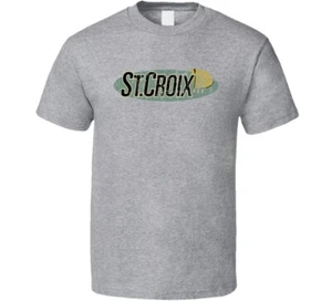 T-Shirt St. Croix Fishing Lover Products cooles Geschenk getragener Look - Bild 1 von 1