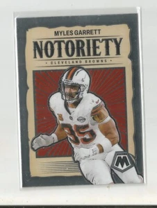 2024 Panini Mosaic MYLES GARRETT Notoriety - Picture 1 of 1