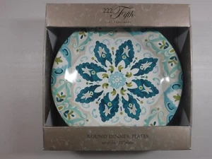 Juego de 4 platos de cena de porcelana de 10,5" quinto patrón Hagan nuevos en caja - Imagen 1 de 2