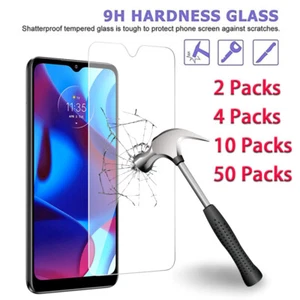 Lot For Motorola Moto G Stylus 5G 2022 / 2023 HD Tempered Glass Screen Protector - Picture 1 of 29