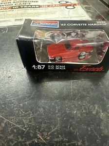 Monogram Models Exacts 1:87 HO 1963-63 Split Window Corvette Hardtop Coupe NEW - Picture 1 of 4