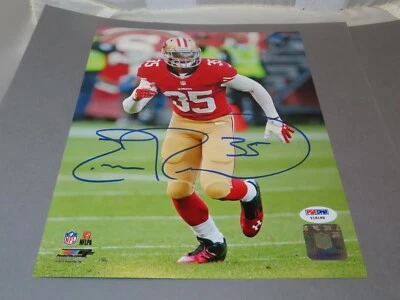 Foto autografiada 8x10 firmada por Eric Reid de los 49ers de San Francisco certificado de autenticidad PSA/ADN 1D Foto 1 de 4