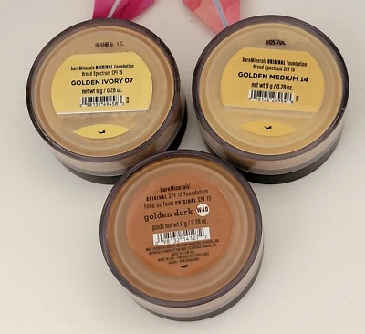 bareMinerals ORIGINAL Foundation 8g / 0.28 oz Broad Spectrum SPF 15 PICK  SHADE - Image 1 of 2