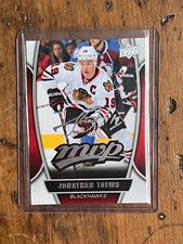 2013-14 Upper Deck Series 1 One Jonathan Toews MVP Silver Script #11 Chicago