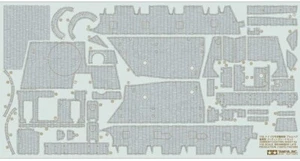 HOJA DE RECUBRIMIENTO ZIMMERIT Tamiya para ESCALA 1/35 BRUMBAR PRODUCCIÓN TARDÍA 12673 - Imagen 1 de 2