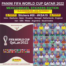 Panini World Cup QATAR 2022 - MEXICO/BRASIL Edition - Stickers #00 - #KSA20