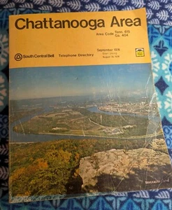 1974 Chattanooga South Central Bell Telephone Directory - Picture 1 of 6