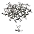 60pcs I Love Golf, 22x18mm Golf Charms Pendant  for Jewelry Making