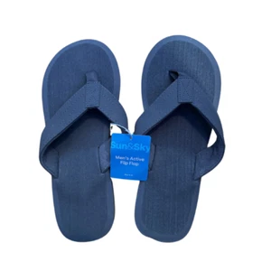 Sun & Sky Mens Sandals Active Flip Flop Size 9-10 - NEW - Picture 1 of 2