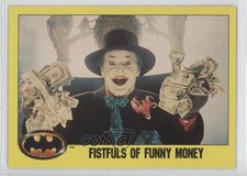1989 O-Pee-Chee Batman The Joker Fistfuls of Funny Money #159 2d8