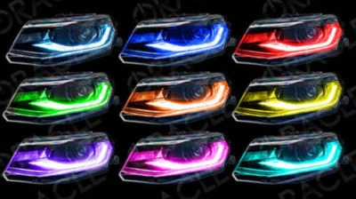 2016-2018 Chevrolet Camaro ORACLE Lighting ColorSHIFT Headlight DRL  3982-332 - Image 1 of 4