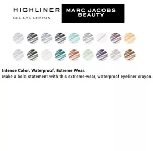 Marc Jacobs Highliner Gel Eye Crayon Assorted, Full Size, New, Sealed, FREE Ship - Picture 1 of 16