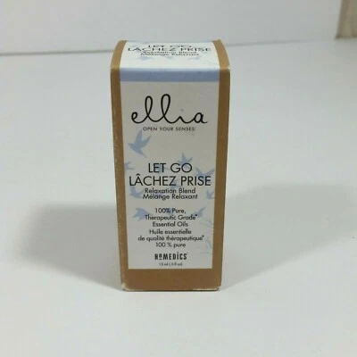 Mezcla de aceites esenciales Let Go Ellia Homedics grado terapéutico 15 ml relax Foto 1 de 3