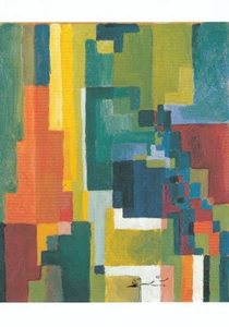 Postkarte: August Macke - Farbige Formen II - Bild 1 von 1