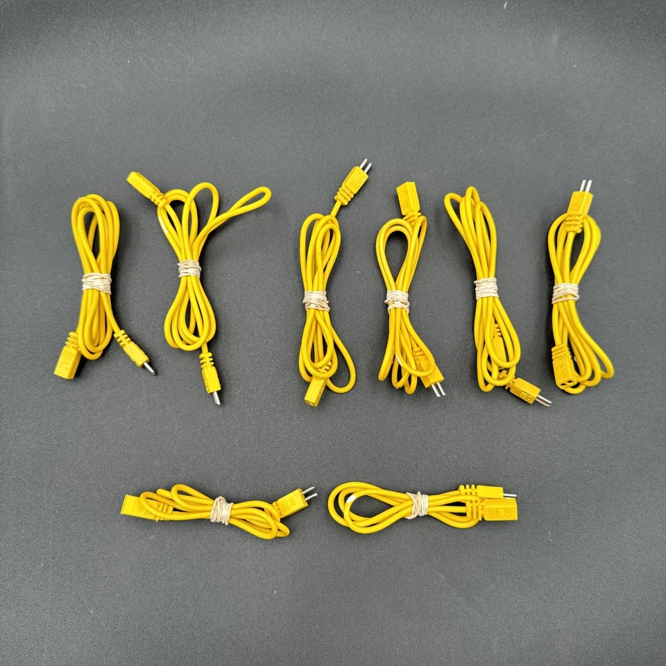 Huge Lot  8 Cables Robotix Robot Parts 6x 38” 2x 22” - Image 1 of 1