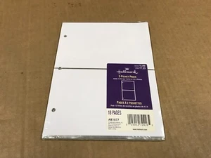 New Hallmark 18-Pack 2-Pocket Pages - Picture 1 of 3