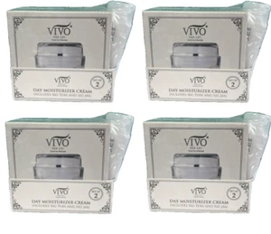 4x Vivo Per Lei Day Cream Non-Greasy Moisturizer Dead Sea 50 ml 1.7 Fl oz Each - Picture 1 of 2