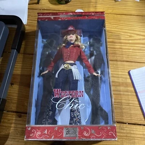 Western Chic Barbie Puppe Collector Edition Silver Label 2001 - Bild 1 von 9