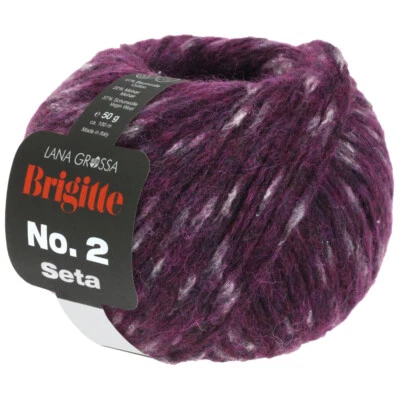 (170 €/kg): 50 g LG BRIGITTE NO. 2 SETA,  mit Alpaka und Seide, Fb. 010 # 7284 - Bild 1 von 3