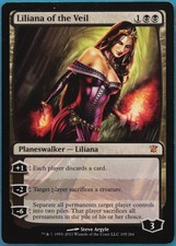 Liliana of the Veil Innistrad HEAVILY PLD Mythic Rare CARD (425518) ABUGames