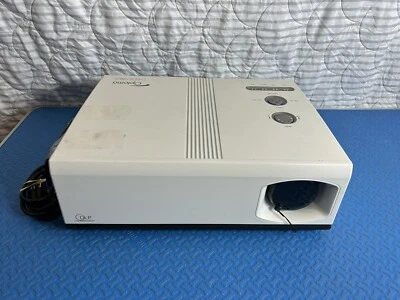 Optoma H77 DMD HD2+ Home Theater Projector 720p White With Controller And Power - Image 1 of 4
