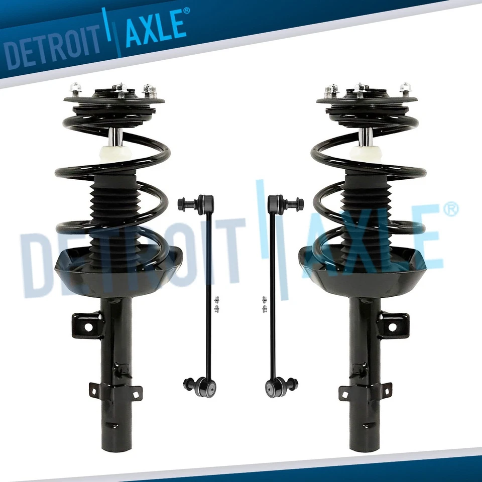 Puntales delanteros con barras estabilizadoras de resorte helicoidal para Honda Accord 2013 2014 2015 2016 2017 Foto 1 de 4